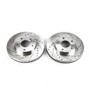 brake disc rotor ディスクブレーキローターセットフロントパワーストップJBR552XPRフィット89-96日産300ZX Disc Brake ...