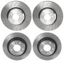 brake disc rotor BREMBOフロント&リアM PERFブレーキディスクローターBMW F22 F23 F30 F33用のドリルキット Brem...