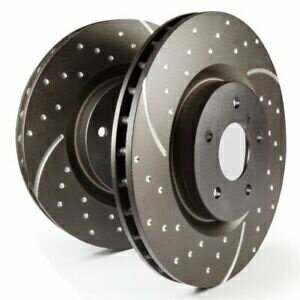 brake disc rotor EBC GD7509 3GDシリーズスポーツスロットスロットローターリア用ダッジRAM 2500 EBC GD7509 3GD Series Sport Slotted Rotor Rear For Dodge Ram 2500