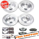 brake disc rotor パワーストップK4148-26 1-11-14フォードマスタングのためのストリートウォリアーZ26ブレーキキットをクリック P...