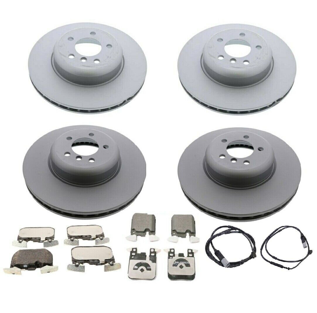 brake disc rotor BMW F30 335i 340i 435iեȤӥꥢǥ֥졼ѥåɤȥ󥵡å For BMW F30 335i 340i 435i Front and Rear Disc Brake Rotors Pads and Sensors Kit