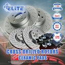 brake disc rotor 2016年のBMW 428iクーペ用のF+Rドリルローターとパッド F+R Drilled Rotors & Pads for...