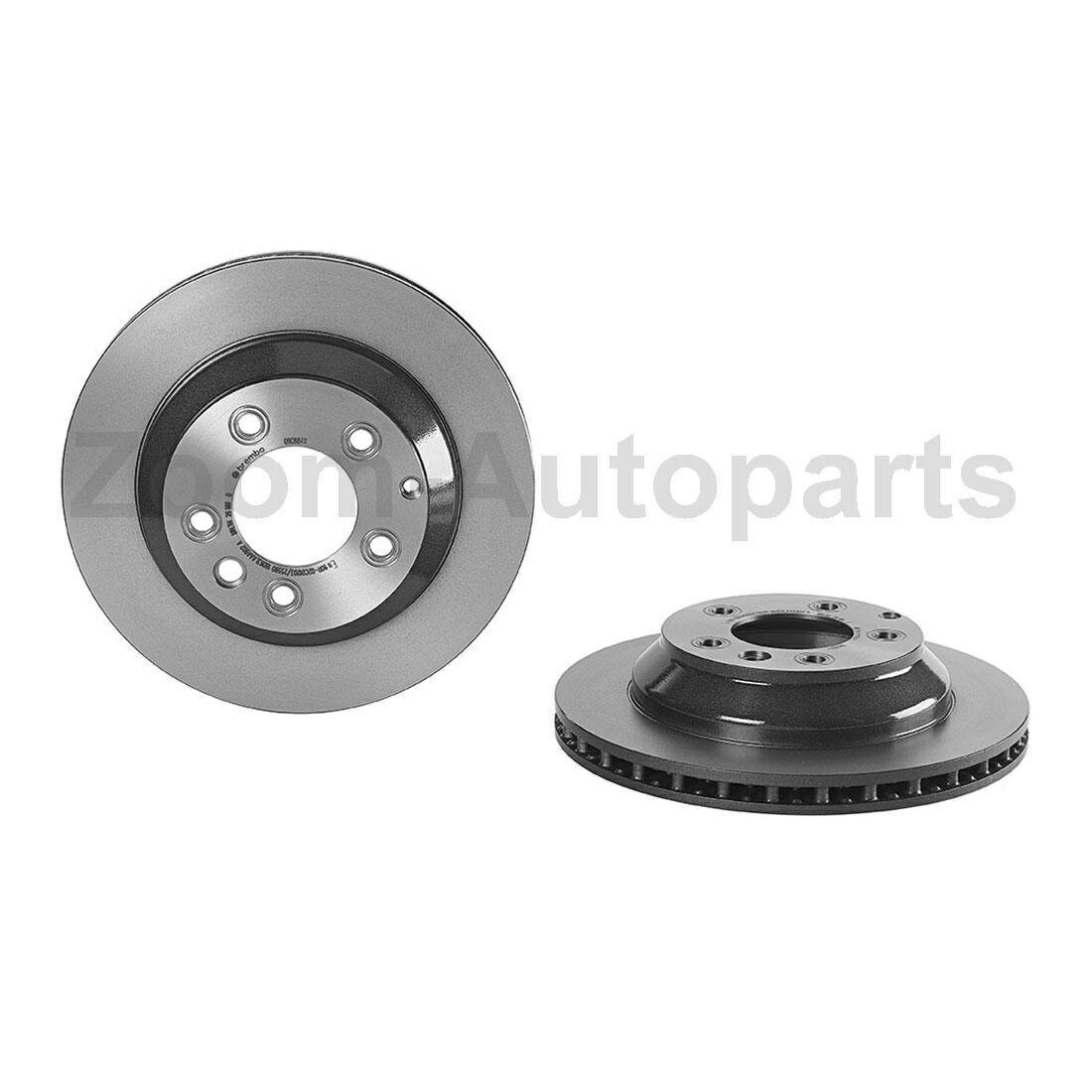 brake disc rotor ブレンボフロントリアブレーキローターコンプリート4フィット2003-2010ポルシェカイエン Brembo Front Rear Brake Rotors Complete Set of 4 Fits 2003-2010 Porsche Cayenne