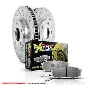 brake disc rotor パワーストップK8169-26 Z26ストリートウォリアーパフォーマンスキットフロント15-19チャレンジャー Power Stop K8169-26 Z26 Street Warrior Perf Brake Kit Front For 15-19 Challenger