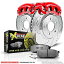 brake disc rotor ѥȥåKC581-26 Z26ꥢBMW M3ѥȥ꡼ॹȥ꡼ȥꥢ֥졼å Power Stop KC581-26 Z26 Extreme Street Warrior Brake Kit for Rear BMW M3