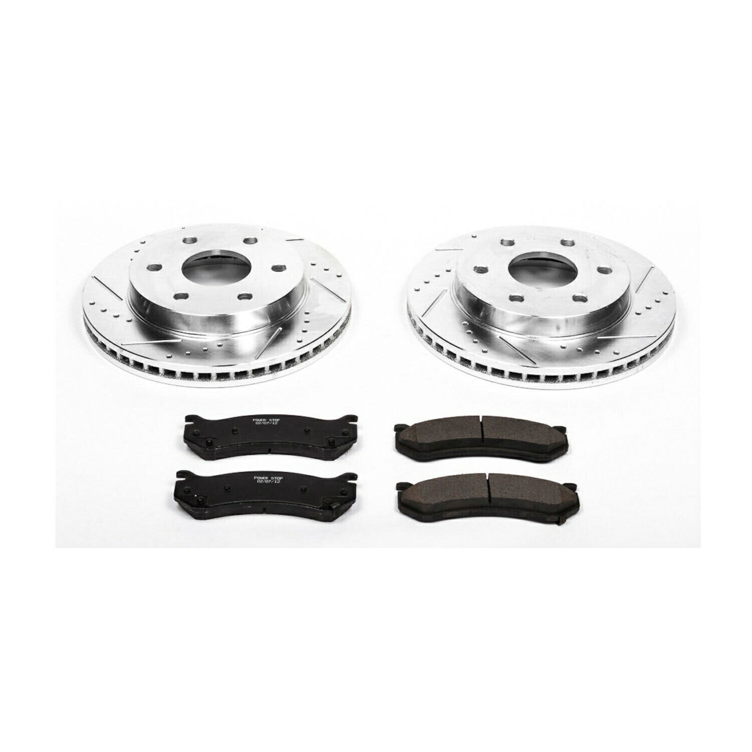 brake disc rotor パワーストップフロント＆リアZ23エボリューションスポーツブレーキキット03-05シボレーアストロ Power Stop Front & Rear Z23 Evolution Sport Brake Kit for 03-05 Chevrolet Astro