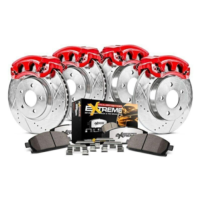 brake disc rotor Jeep Liberty 03-07ブレーキキットパワーストップ1クリックエクストリームZ36トラック＆Tow For Jeep Liberty 03-07 Brake Kit Power Stop 1-Click Extreme Z36 Truck & Tow