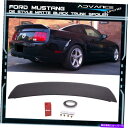 海外製 エアロパーツ 05-09フォードマスタングOEスタイルペイントマットブラックトランクネタバレ-ABS 05-09 Ford Mustang OE Style Painted Matte Black Trunk Spoiler - ABS