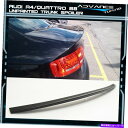 海外製 エアロパーツ 09-14アウディA4 Quattro B8 09-14 Audi A4 Quattro B8 4Door RS Style Trunk Spoiler Unpainted Black ABS(2)