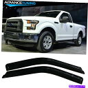 海外製 エアロパーツ 15-22 FORD F150 17-21 F250からF550標準キャブウィンドウバイザーアクリルペア Fits 15-22 Ford ...
