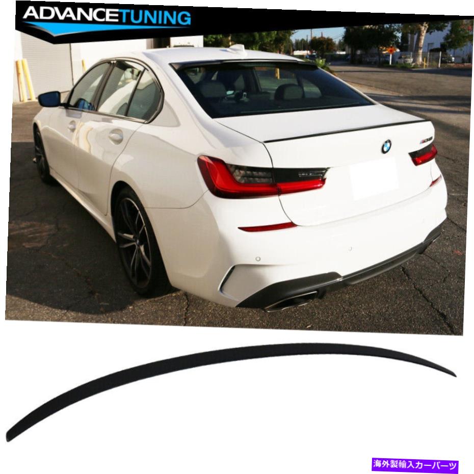  ѡ եå19-22 BMW G204ɥOEեȥ꡼ޥåȥ֥åȥ󥯥ݥ顼-ABS Fits 19-22 BMW G20 Sedan 4-Door OE Factory Matte Black Trunk Spoiler - ABS