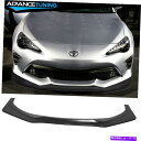 CO GAp[c 17-20g^86CRV6X^Ctgop[bvX|C[PU Fits 17-20 Toyota 86 IKON V6 Style Front Bumper Lip Spoiler PU