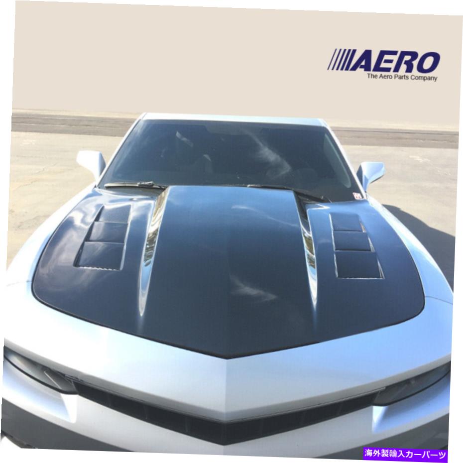  ѡ TS -1Ǯ֥륫ܥեСա10-15ܥ졼ޥ -  - TS-1 Heat Extractor Style Carbon Fiber Hood for 10-15 Chevrolet Camaro - AERO -