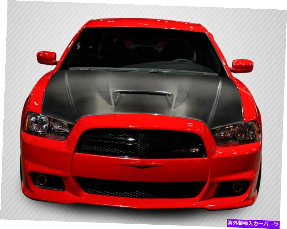 海外製 エアロパーツ 11-14ダッジ充電器カーボンファイバードリテックSRT2フード112928 FOR 11-14 Dodge Charger Carbon Fiber DriTech SRT2 Hood 112928