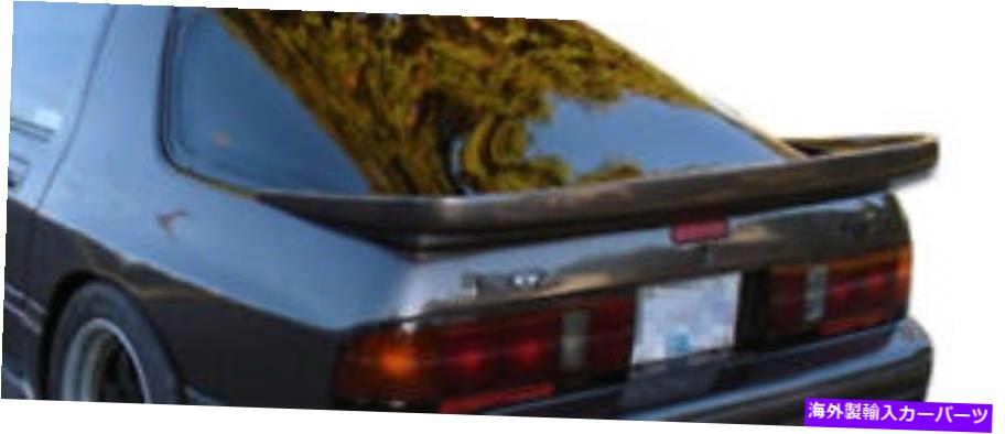 海外製 エアロパーツ 86-91マツダRX-7ワンガンウィングトランクリッドネタバレ100734 FOR 86-91 Mazda RX-7 Wangan Wing Trunk Lid Spoiler 100734