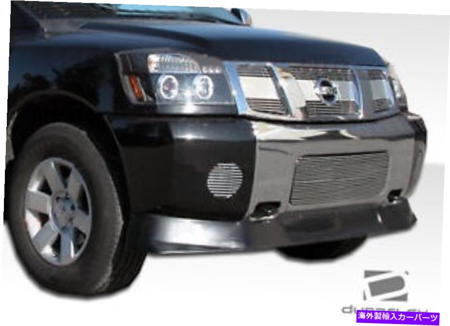海外製 エアロパーツ 04-07日産タイタンN-1フロントリップ105899 FOR 04-07 Nissan Titan N-1 Front Lip 105899