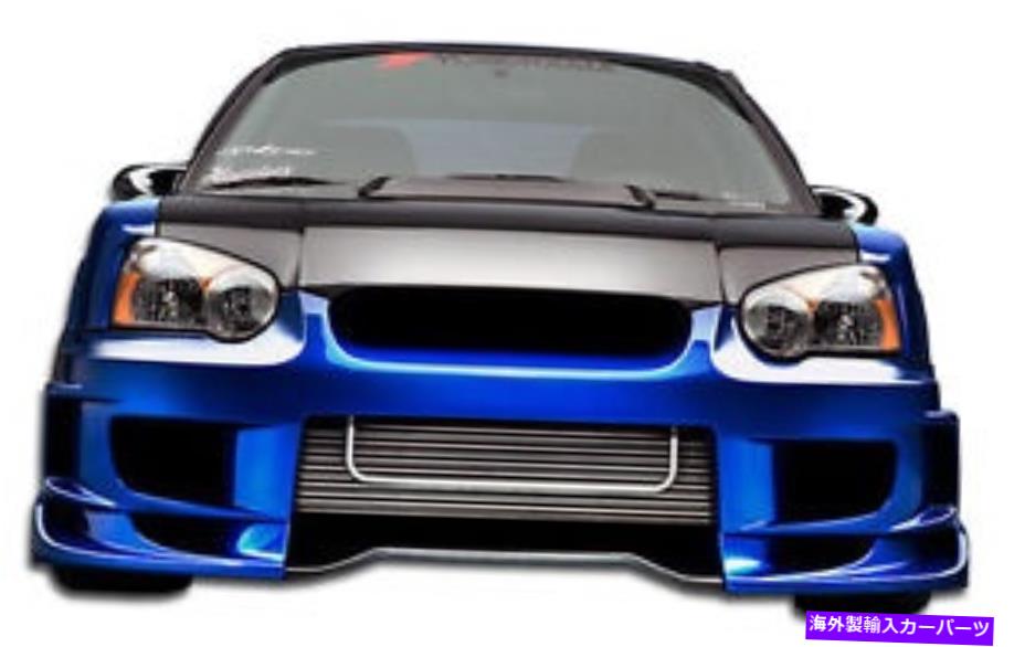 海外製 エアロパーツ 04-05 Subaru Impreza WRX STI 4DR C-GT Wide Body Front Bumper 2PC 105431 FOR 04-05 SUBARU Impreza WRX STI 4DR C-GT Wide Body Front Bumper 2pc 105431