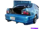 海外製 エアロパーツ 93-97トヨタカローラジオプリズムボンバーリアバンパー101325 FOR 93-97 Toyota Corolla Geo Prizm Bomber Rear Bumper 101325(2)