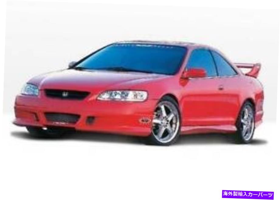 海外製 エアロパーツ 1998年から2000年のホンダアコード2DR 890282のWタイプ4PC完全キット W-TYPE 4PC COMPLETE KIT FOR 1998-2000 Honda Accord 2dr 890282