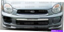 海外製 エアロパーツ 02-03 Subaru Impreza / WRX GDカーボンファイバーフロントリップFL0203SBIMP-GD FOR 02-03...