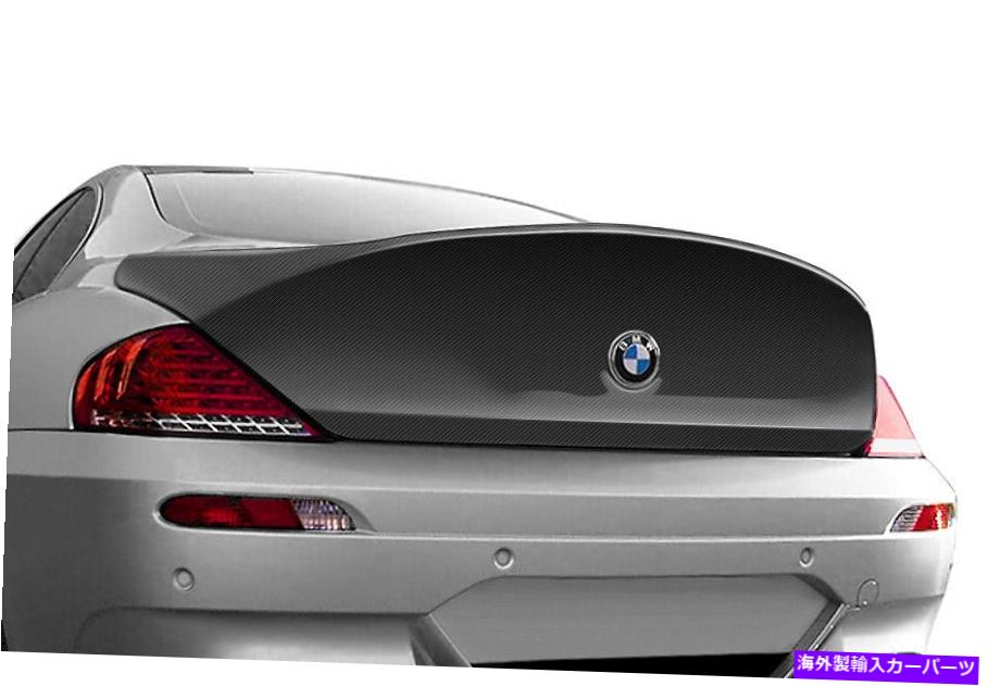 海外製 エアロパーツ 04-10 BMW 6シリーズE63 2DRカーボンAF-2トランク蓋108533 FOR 04-10 BMW 6 Series E63 2DR Carbon AF-2 Trunk Lid 108533