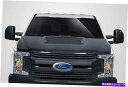 海外製 エアロパーツ 17-21フォードスーパーデューティF250 F350 F450カーボンファイバーラプタールックフード115302 FOR 17-21 F...