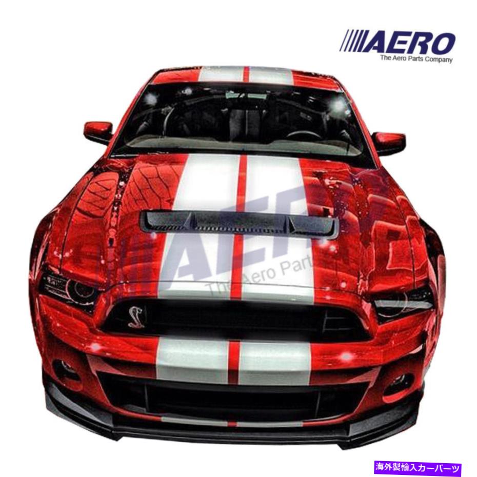  ѡ GT500Ǯд凉ΥܥեСա10-12ޥ -  GT500 Heat Extractor Style Carbon Fiber Hood for 10-12 Mustang - AERO