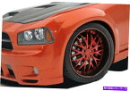 海外製 エアロパーツ 06-10ダッジ充電器Luxe Wide Body Front Fender Flares 2pc 104815 FOR 06-10 Dodge Charger Luxe Wide Body Front Fender Flares 2pc 104815