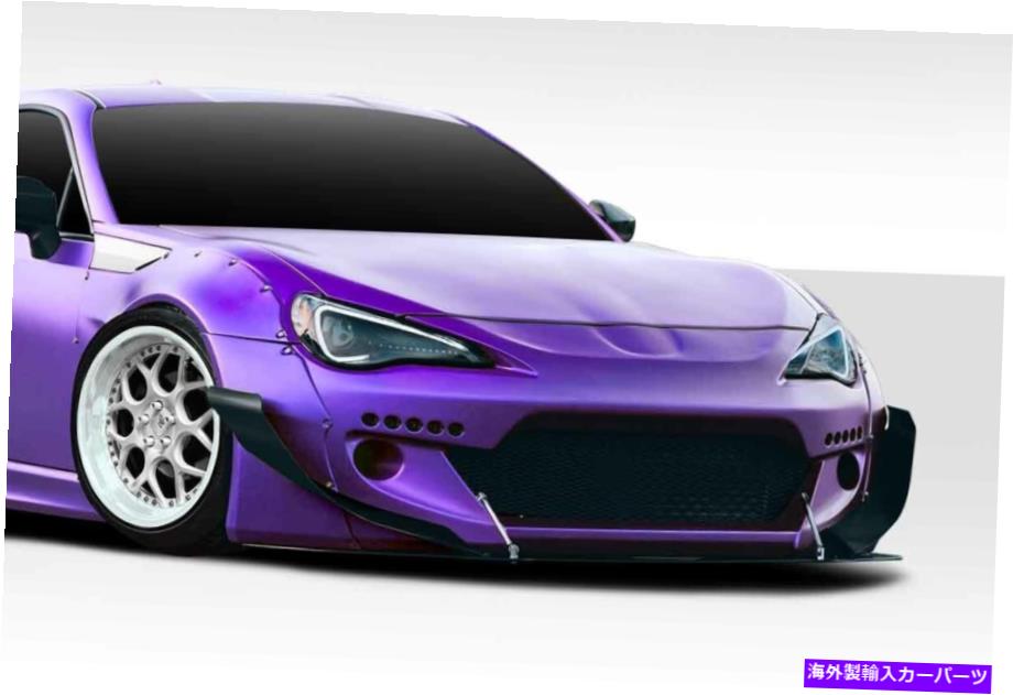 海外製 エアロパーツ 13-20 SCION FR-S TOYOTA 86 SUBARU BRZ GT500 V2 CANARDS 6PC 114881 FOR 13-20 Scion FR-S Toyota 86 Subaru BRZ GT500 V2 Canards 6PC 114881