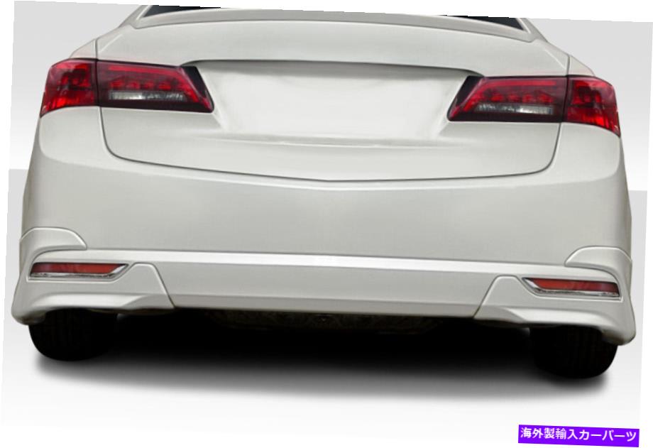 海外製 エアロパーツ 15-17 ACURA TLX ASPECルックリアリップ追加ONS 2 PC 116685 FOR 15-17 Acura TLX ASpec Look Rear Lip Add Ons 2 PC 116685