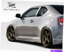 海外製 エアロパーツ 11-14 SCION TC X-5サイドスカートロッカーパネル2PC 107598 FOR 11-14 Scion tC X-5 Side Skirts Rocker Panels 2pc 107598