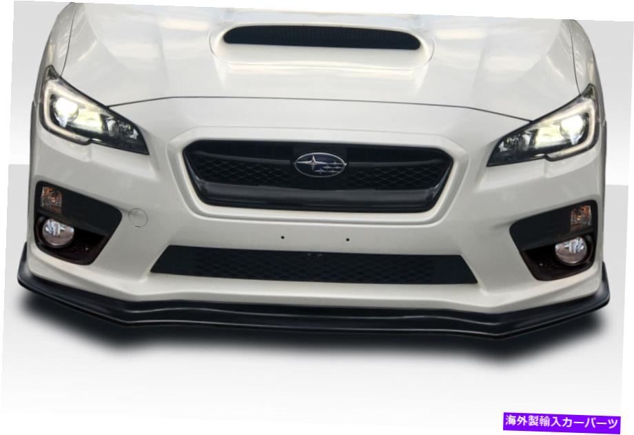 海外製 エアロパーツ 15-17のSubaru WRX sti cスピードフロントリップの下のネタバレ116147 FOR 15-17 Subaru WRX STI C Speed Front Lip Under Spoiler 116147