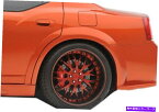 海外製 エアロパーツ 06-10ダッジ充電器Luxe Wide Body Rear Fender Flares 2PC 104816 FOR 06-10 Dodge Charger Luxe Wide Body Rear Fender Flares 2pc 104816