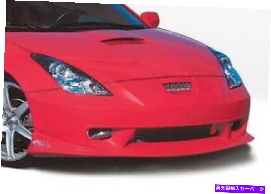 海外製 エアロパーツ 2000年から2002年のトヨタセリカ2DR 890466のWタイプのフロントリップ W-TYPE FRONT LIP FOR 2000-2002 Toyota Celica 2dr 890466