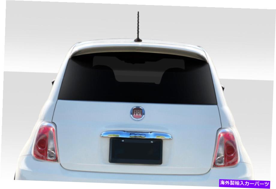 海外製 エアロパーツ 12-17フィアット500アバースルーフウィングネタバレ115623 FOR 12-17 Fiat 500 Abarth Look Roof Wing Spoiler 115623