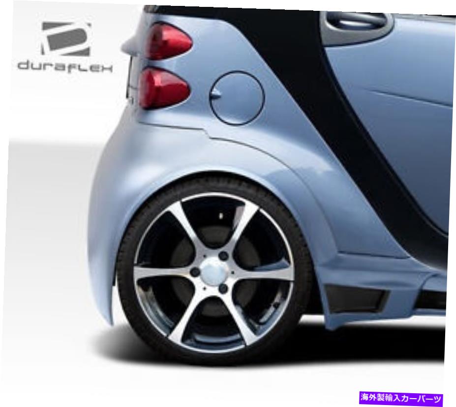 海外製 エアロパーツ 08-15スマートフォートワGT300ワイドボディリアフェンダー2PC 107844 FOR 08-15 Smart ForTwo GT300 Wide Body Rear fenders 2pc 107844