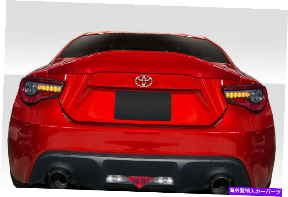 海外製 エアロパーツ 13-20 SCION FR-Sトヨタ86スバルBRZレガシーリアウィング115372 FOR 13-20 Scion FR-S Toyota 86 Subaru BRZ Legacy Rear wing 115372