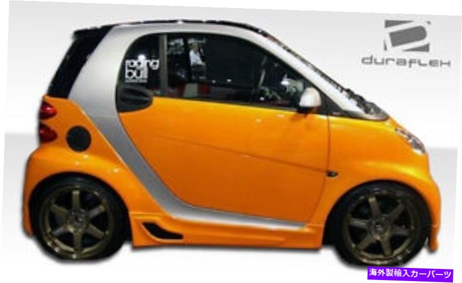 海外製 エアロパーツ 08-15スマートフォートフォックスサイドスカートロッカーパネル2PC 105668 FOR 08-15 Smart ForTwo FX Side Skirts Rocker Panels 2pc 105668