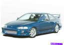 海外製 エアロパーツ 1992年から1995年のホンダシビック2DR 890695のリボルバー4PCキットw/7pc xtremeフェンダーフレア REVOLVER 4PC KIT w/7PC XTREME FENDER FLARES FOR 1992-1995 Honda Civic 2dr 890695