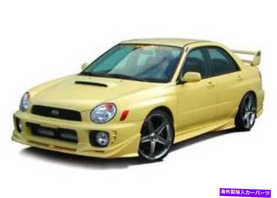 海外製 エアロパーツ 2002年から2003年の左側の左側のスカートSubaru WRX 4DR 890699 L+R W-TYPE LEFT SIDE SKIRT FOR 2002-2003 Subaru WRX 4dr 890699 L+R