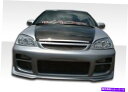 海外製 エアロパーツ 01-03ホンダシビック2DR / 4DR R34フロントバンパー100256 FOR 01-03 Honda Civic 2dr / 4DR R34 Front Bumper 100256