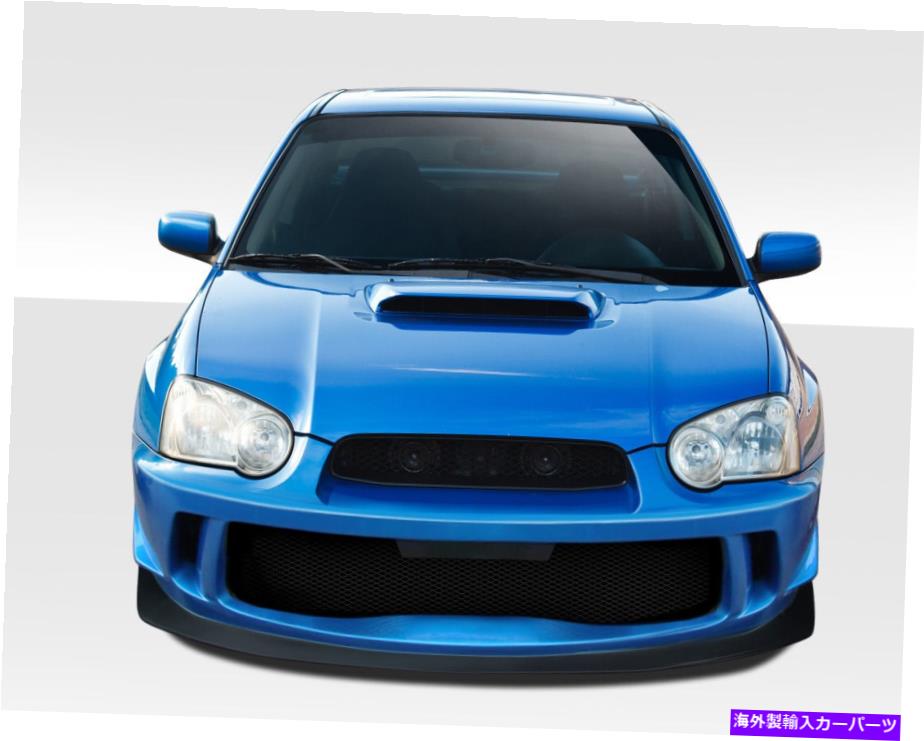 海外製 エアロパーツ 04-05 Subaru Impreza Z-Speed Front Bumper 109024 FOR 04-05 SUBARU Impreza Z-Speed Front Bumper 109024