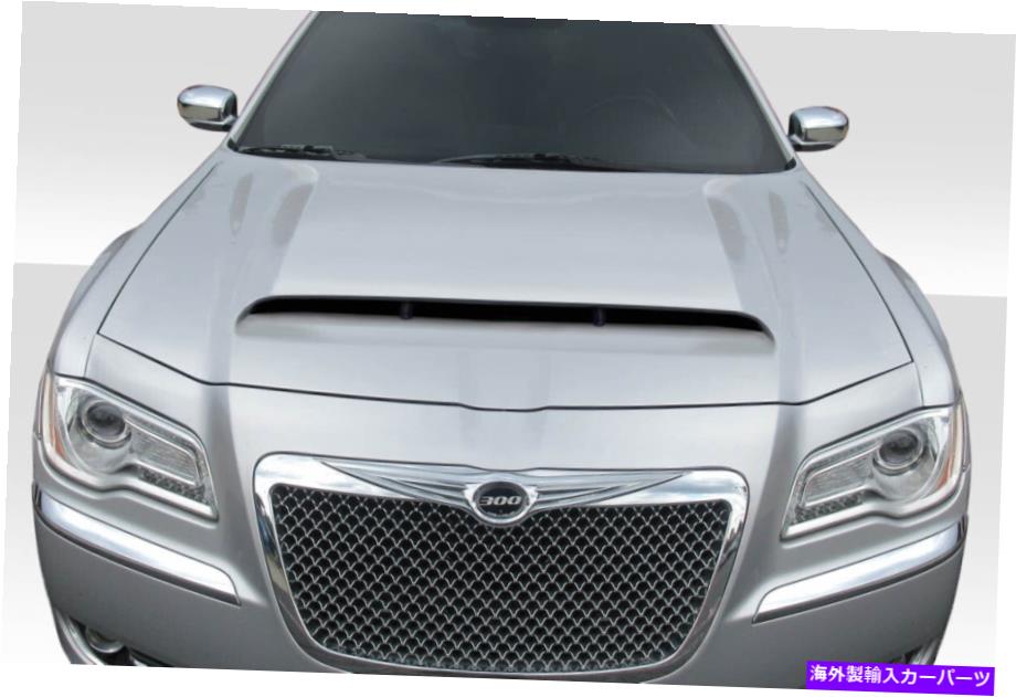 海外製 エアロパーツ 11-20のクライスラー300 300Cデーモンルックフード115887 FOR 11-20 Chrysler 300 300C Demon Look Hood 115887