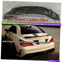 海外製 エアロパーツ ベンツW117 CLA25550 CLA45 13-19用の偽造カーボンリアトランクスポイラーウィング Forged Carbon Rea...