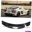 海外製 エアロパーツ Audi R8 V10 2017-2019 Forged Carbon Fiber Rear Wing Trunk BladeスポイラーG...