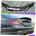 海外製 エアロパーツ 鍛造カーボンファイバーリアトランクスポイラーウィングフィットベンツCLSクラスW218 CLS63AMG 12+ Forged Carbo...
