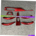 海外製 エアロパーツ 7PC BMW F30 F31 F34 MパフォーマンスレッドカーボンファイバーアルカンタラインテリアトリムLHD 7PC BMW F30...