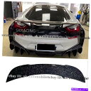海外製 エアロパーツ 鍛造カーボンファイバーリアトランクウィングエアロGTスタイルリアリッドBMW I8 2014-2018用 Forged Carbon Fi...