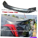 海外製 エアロパーツ Cadillac CT4 2020-2021 Forged Carbon Fiber Rear Boot Spoiler WingRスタイ...