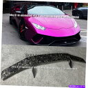 海外製 エアロパーツ ランボルギーニハラカンLP610 LP580 Forged Carbon Fiber GTリアスポイラーウィング用 For Lamborg...